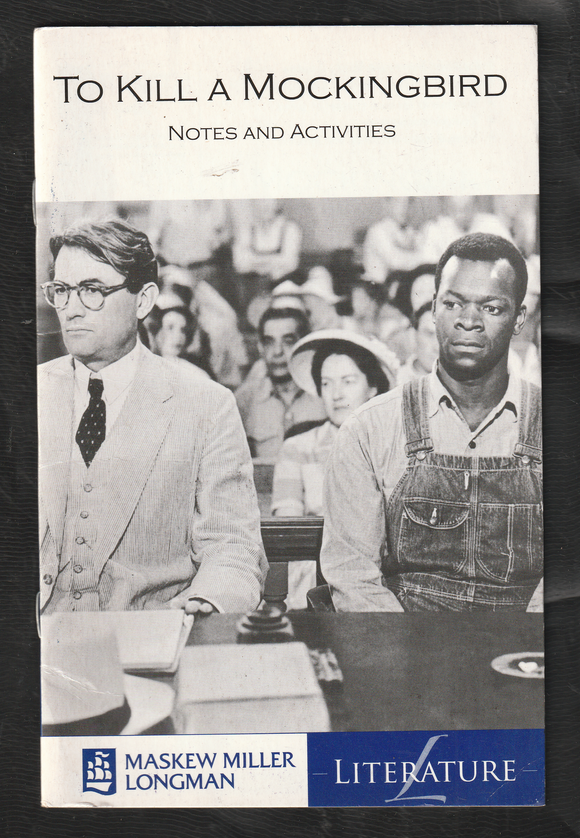To Kill A Mockingbird Notes and Activities