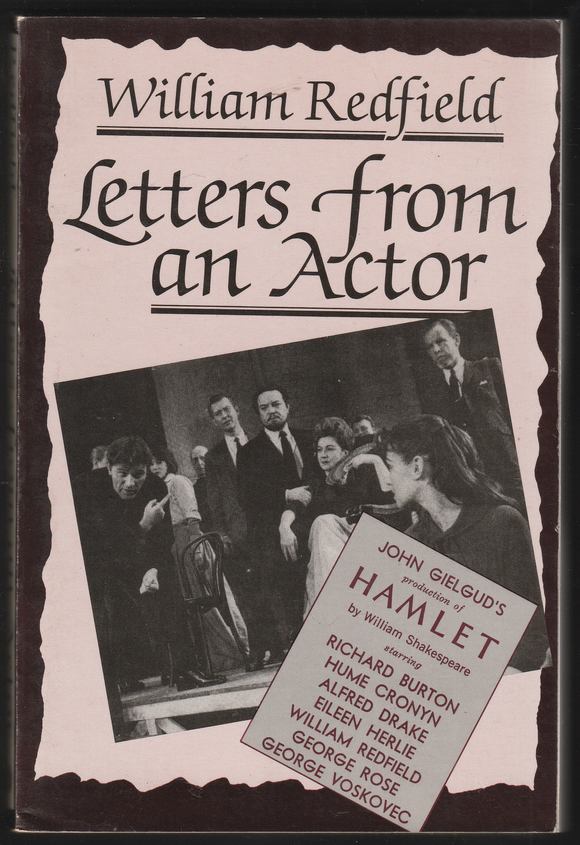 Letters From An Actor By William Redfield