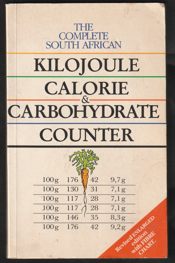 The Complete South African Kilojoule Calorie & Carbohydrate Counter