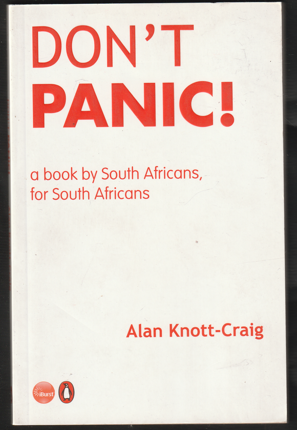 Don't Panic By Alan Knott-Craig