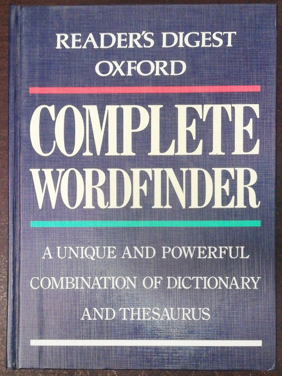 Oxford Complete Wordfinder