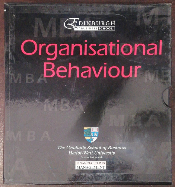 Edinburgh Business School Organisational Behaviour