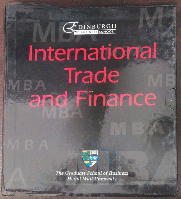 Edinburgh Business School International Trade and Finance