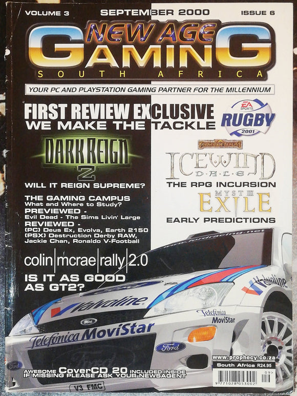 New Age Gaming September 2000 Volume 3 Issue 6