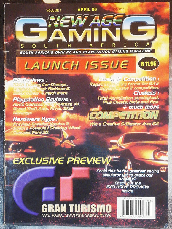 New Age Gaming April 1998 Volume 1 Issue 1