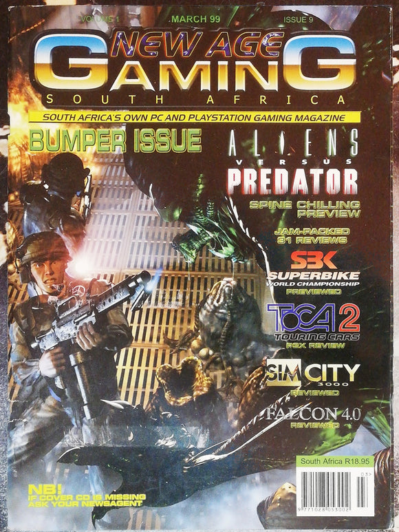 New Age Gaming March 1999 Volume 1 Issue 9