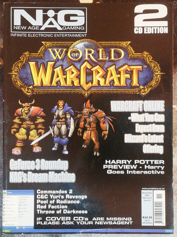 Nag November 2001 Volume 4 Issue 8