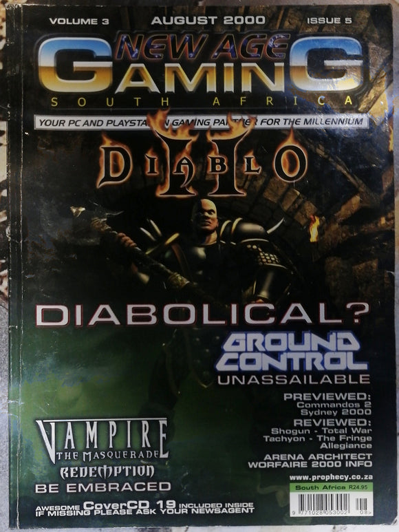 New Age Gaming August 2000 Volume 3 Issue 5