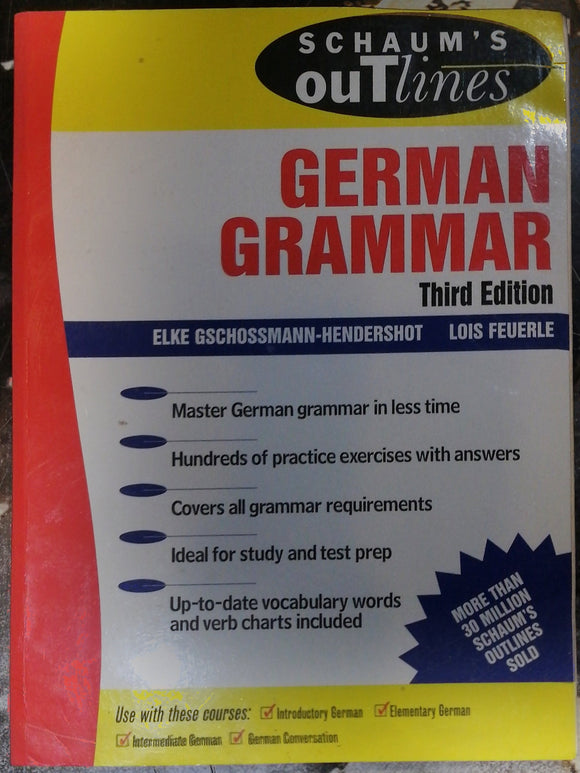 German Grammer Third Edition