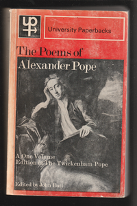 The Poems of Alexander Pope by John Butt