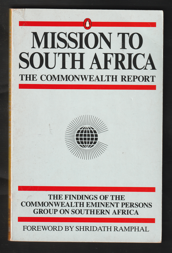 Mission to South Africa The Commonwealth Report