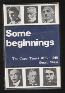 Some Beginnings By Gerald Shaw