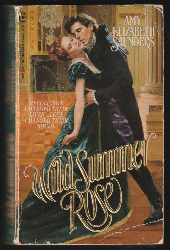 Wild Summer Rose by Amy Elizabeth Saunders