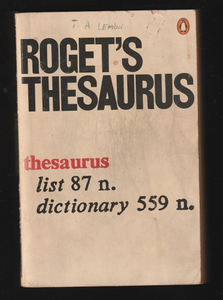 Rogets Thesaurus