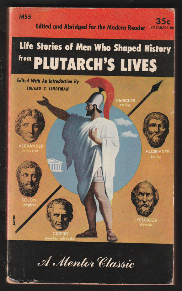 Life stories of men who shaped History by Plutarch's Lives