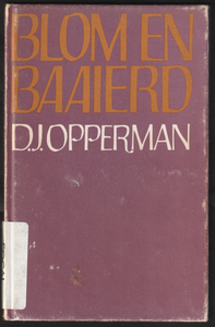 Blom En Baaierd By D.J. Opperman