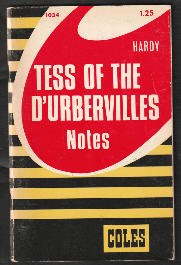 Tess Of The D'Urbervilles Notes By James L. Roberts