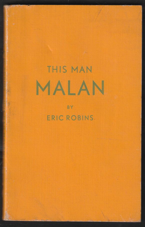 This Is Malan By Eric Robins