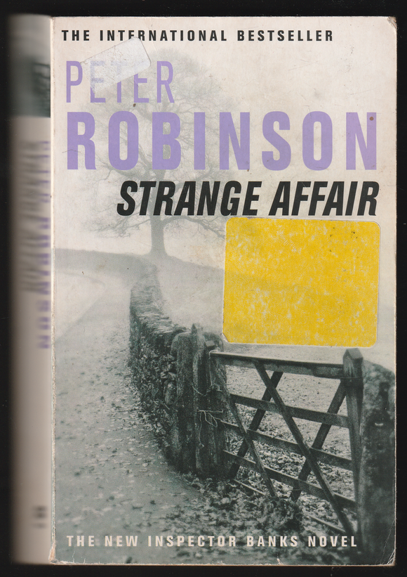 Strange Affair By Peter Robinson