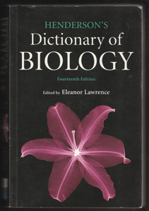 Henderson's Dictionary Of Biology 14th Edition