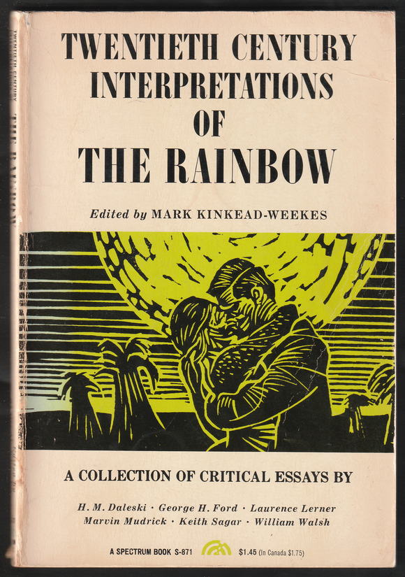 Twentieth Century Interpretations Of The Rainbow By Mark Kinkead-Weekes