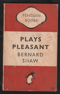 Plays Pleasant by Bernard Shaw