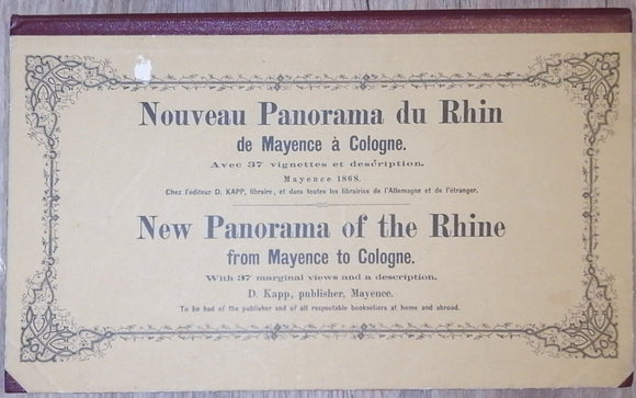 Nouveau Panorama Du Rhin de Mayence a Cologne