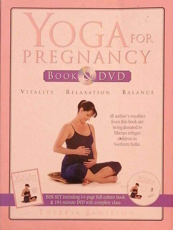 Yoga For Pregnancy Book and DVD