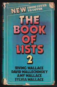 The Book Of Lists 2 By Irving Wallace