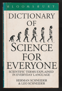 Dictionary Of Science For Everyone By Herman Schneider & Leo Schneider