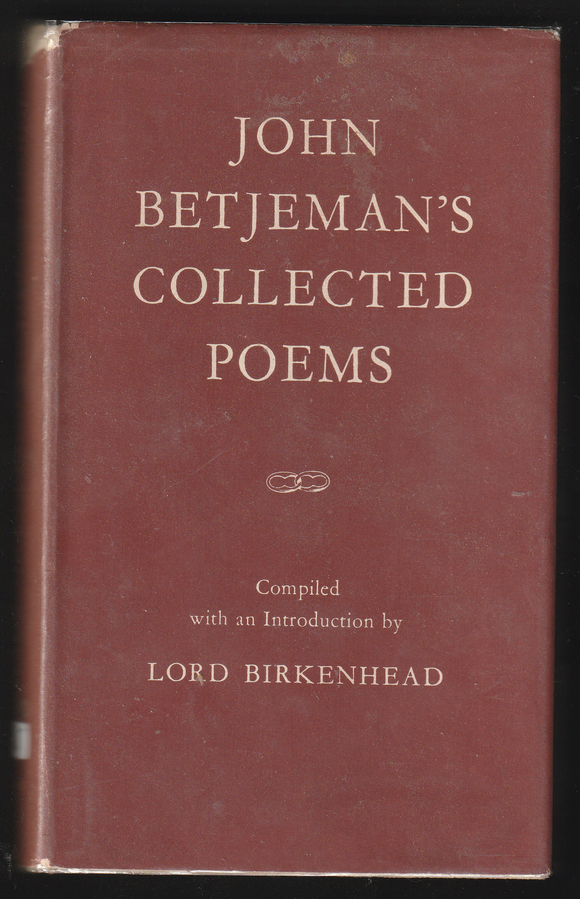 John Betjeman's Collected Poems By Lord Birkenhead