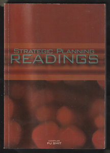 Strategic Planning Readings By PJ Smit