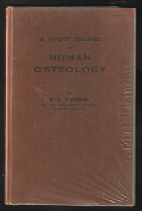 A Short Course On Human Osteology By M. R. Drennan