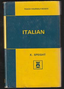 Italian Teach Yourself Books By K. Speight