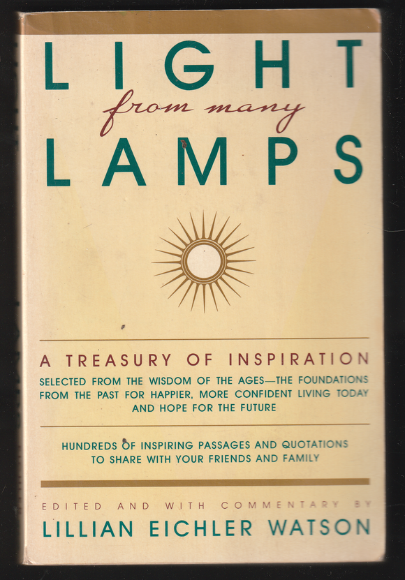 Light from Many Lamps by Lillian Eichler Watson