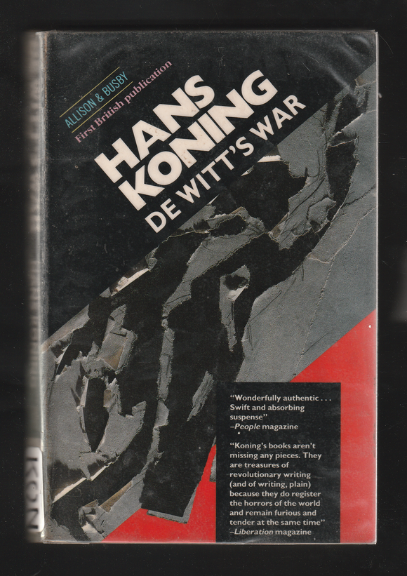 De Witts War by Hans Koning