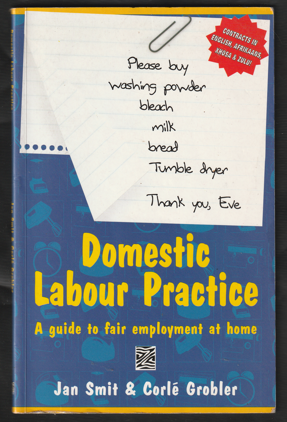 Domestic Labour Practice By Jan Smit & Corlé Grobler