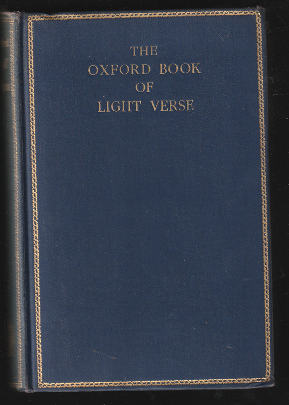 The Oxford Book Of Light Verse