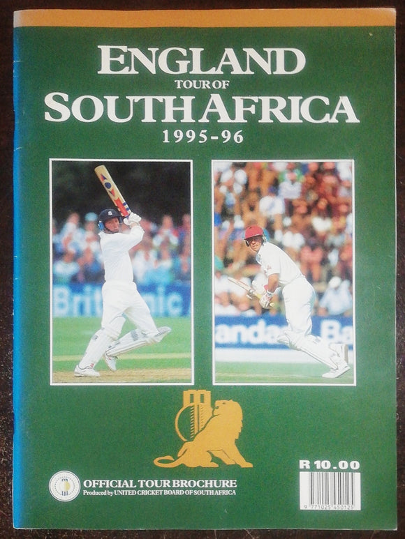 England Tour Of South Africa 1995-96