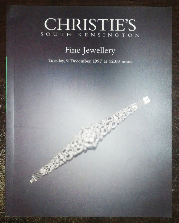 Christie's South Kensington Fine Jewellery December 1997