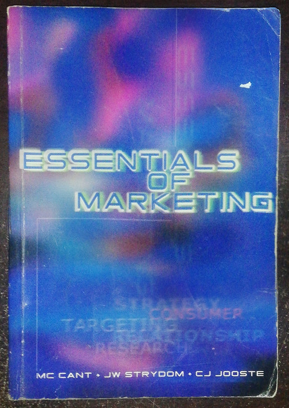 Essentials Of Marketing By MC Cant & JW Strydom