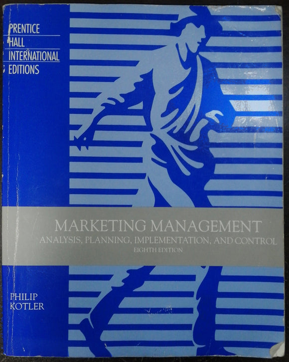 Marketing Management 8th Edition By Philip Kotler