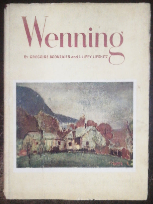 Wenning By Gregoire Boonzaier & I.Lippy Lipshitz
