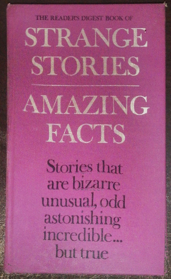 Strange Stories, Amazing Facts By Reader's Digest #002