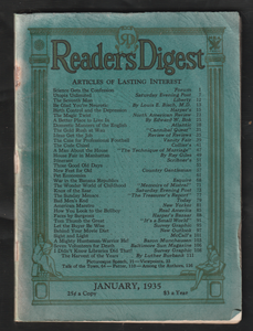 Readers Digest Articals Of Lasting Interest January 1935