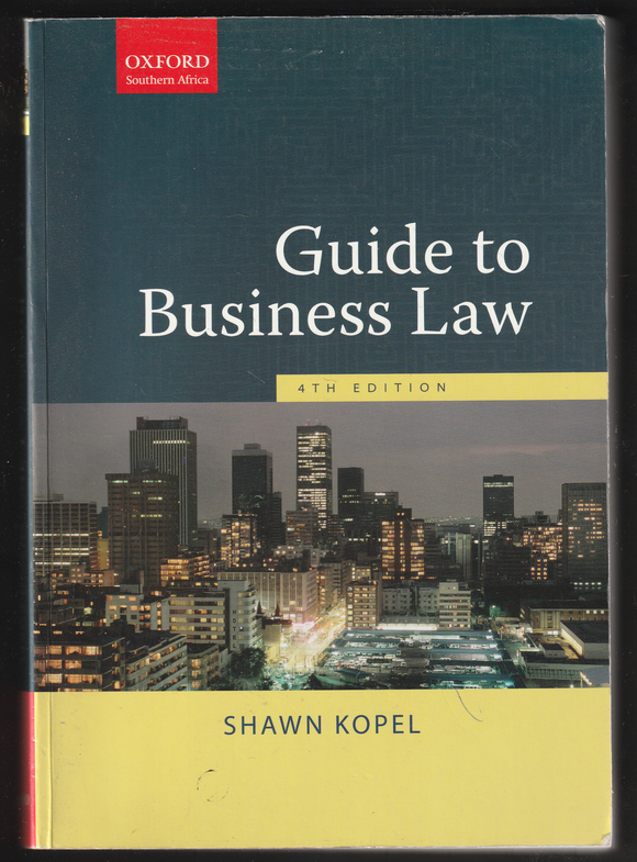 Guide To Business Law 4th Edition By Shawn Kopel