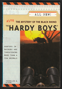 The Hardy Boys #178 The Mystery Of The Black Rhino By Franklin W. Dixon